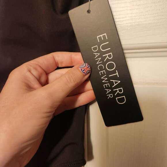 Eurotard Dance Leotard Open Back NWT - Picture 2 of 4